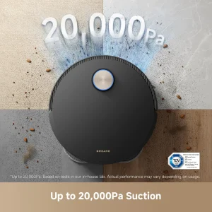 X50 Ultra Robot Vacuum and Mop - Halloween Limited time 10% discount Auto-Empty and Mop Self-Cleaning, 20,000Pa Suction, Obstacle Avoidance and 360° Navigation, Corner to Edge Deep Cleaning, Detangling Brush