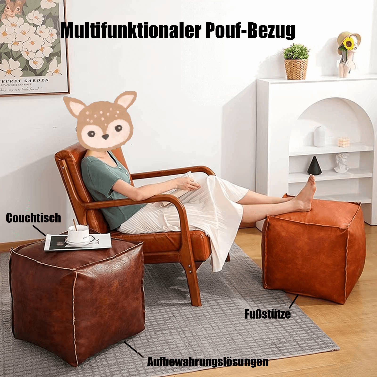 📦Befüllbare Kissen-Tasche(ohne Füllstoffe)