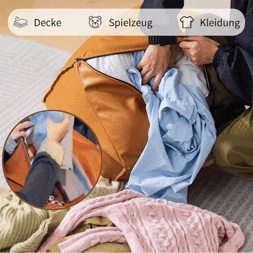 📦Befüllbare Kissen-Tasche(ohne Füllstoffe)